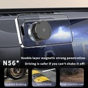 Vacuum Suction Magnetic Car Phone Holder Secure Grip One Hand Operation 360° Rotation Overcharge Protection Foreign Body Detection |K009|