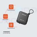 Porodo 4G LTE WiFi 6 Pocket Router High-Speed Portable Internet 10000mAh Power Bank 8 Devices Secure Connectivity |PB064||PD-PBFCH064-BK|
