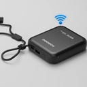 Porodo 4G LTE WiFi 6 Pocket Router High-Speed Portable Internet 10000mAh Power Bank 8 Devices Secure Connectivity |PB064||PD-PBFCH064-BK|