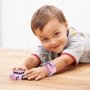 Remote Control Mini Watch Racing Car Toy 5.0GHz Long Range RC Car with USB Charging Dustproof Cover & Silicone Strap