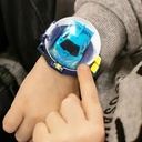Remote Control Mini Watch Racing Car Toy Silicone Strap Dustproof Cover RC Car with USB Charging  & 5.0GHz Long Range