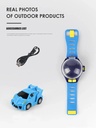 Remote Control Mini Watch Racing Car Toy Silicone Strap Dustproof Cover RC Car with USB Charging  & 5.0GHz Long Range