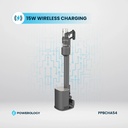 Powerology Cordless Vacuum Auto Disposal Charging 22000Pa Suction HEPA Filter 45 Min Runtime 3L Base Station |PP054||PPBCHA54|