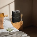 Powerology Smart Air Purifier 3 Stage HEPA Filtration PM2.5 Sensor Essential Oil Diffuser Ambient Light & 10W Wireless Charging |PAPFRBK|