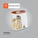 Porodo Lifestyle Air-Popped Popcorn Maker 1200W Oil Free Quick 2 to 4 Min Prep Hot Air Technology 60g Capacity |LF061||PDLFST061-WHOG|