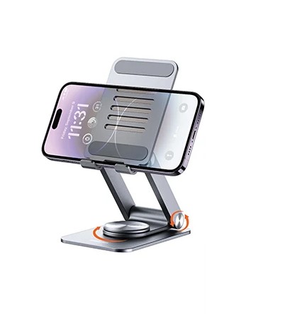 7MD Foldable Multi Angle Desktop Stand  360° Rotation Adjustable Aluminum Alloy Holder for Phones |7MD2487|