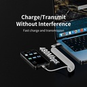 7MD PD65W Fast Charging High Power Output 1.8m Long Retractable High Speed 480Mbps Data Transfer Type C to Type C Spring Type Cable |7MD2485|