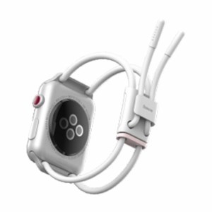 Baseus Lockable Rope Strap For Apple Watch Series 3/4/5 with Strap Storage Double Ropes Watch Strap