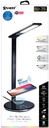 XPower 9V Wireless Charger Pad LED Desk Lamp With USB Port, Touch Control, 4 Lighting Mode, Compatible With Most Smartphones – Black