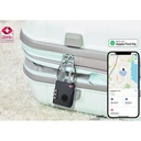 7MD Smart Lock With Password TSA Approved Apple Find My Compatible Waterproof IPX65 Ultra Tough Alloy Body