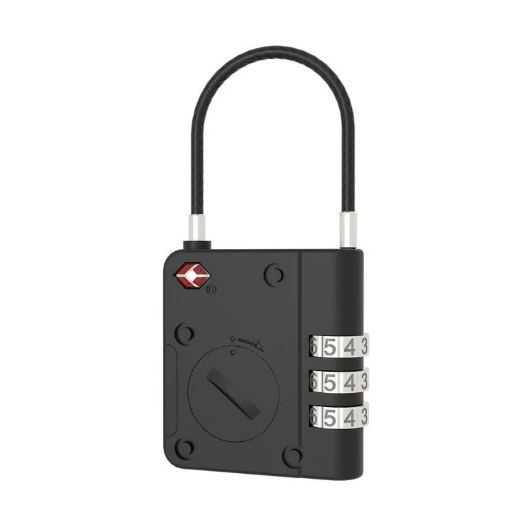 7MD Smart Lock With Password TSA Approved Apple Find My Compatible Waterproof IPX65 Ultra Tough Alloy Body