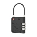 7MD Smart Lock With Password TSA Approved Apple Find My Compatible Waterproof IPX65 Ultra Tough Alloy Body