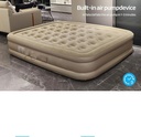 Multi Chamber Air Bed Portable & Ergonomic Camping Mattress Waterproof PVC Flocking for Outdoor & Indoor Comfort |B18/B17|