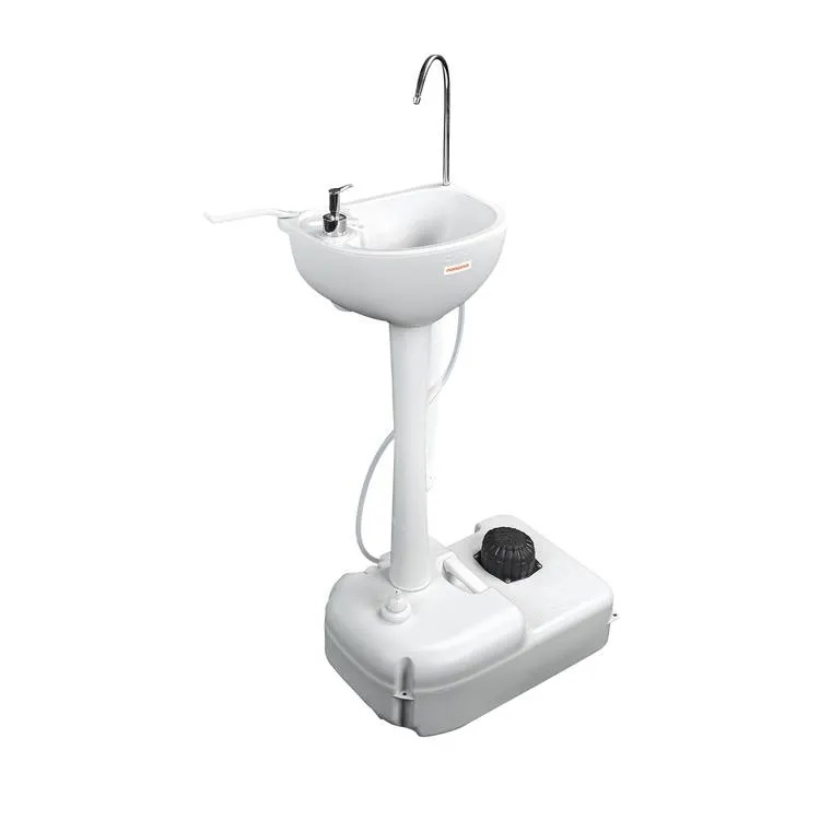 Porodo Lifestyle Portable Handwash Station 17L Water Capacity 3L Soap Tank Hands Free Foot Pump Operation |LFS049|| PD-LFST049|