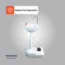 Porodo Lifestyle Portable Handwash Station 17L Water Capacity 3L Soap Tank Hands Free Foot Pump Operation |LFS049|| PD-LFST049|