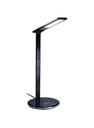 XPower 9V Wireless Charger Pad LED Desk Lamp With USB Port, Touch Control, 4 Lighting Mode, Compatible With Most Smartphones – Black