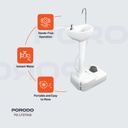Porodo Lifestyle Portable Handwash Station 17L Water Capacity 3L Soap Tank Hands Free Foot Pump Operation |LFS049|| PD-LFST049|