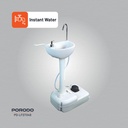 Porodo Lifestyle Portable Handwash Station 17L Water Capacity 3L Soap Tank Hands Free Foot Pump Operation |LFS049|| PD-LFST049|
