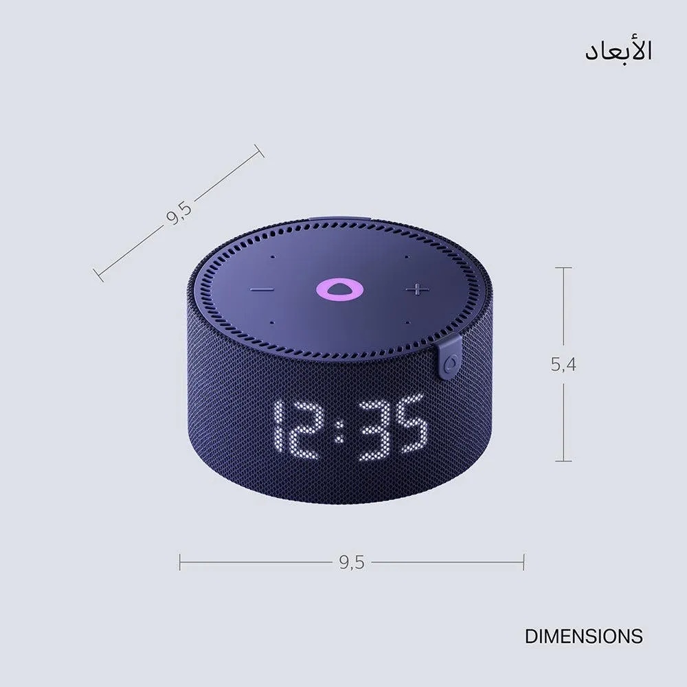 Yasmina Mini Smart Speaker Human Like AI Assistant 10W Power 4 Microphones Smart Home Integration Spiritual Guidance & Voice Recognition |Y-00020|