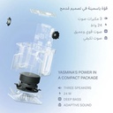 Yasmina Midi Smart Speaker with Human Like AI Assistant 24W Power 4 Microphones Immersive Surround Sound Neural Processor Wi-Fi & Zigbee Connectivity |Y-00054|