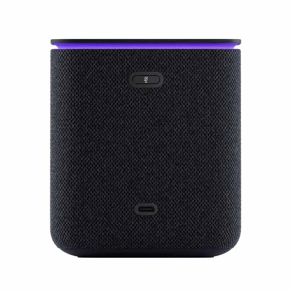 Yasmina Midi Smart Speaker with Human Like AI Assistant 24W Power 4 Microphones Immersive Surround Sound Neural Processor Wi-Fi & Zigbee Connectivity |Y-00054|