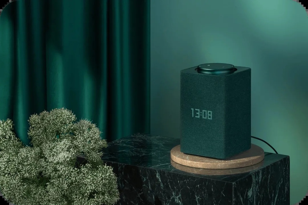 Yasmina Max Smart Speaker 65W Power 7 Microphones Dolby Audio Wi Fi Zigbee Bluetooth 5.0 Smart Home Integration and LED Lighting |Y-00053Z|