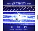 7MD Solar Powered Mosquito Killer 18W Mid Sized Rechargeable Intelligent Design Energy Conservation Durable with High Voltage Insect Elimination |7MD-916|