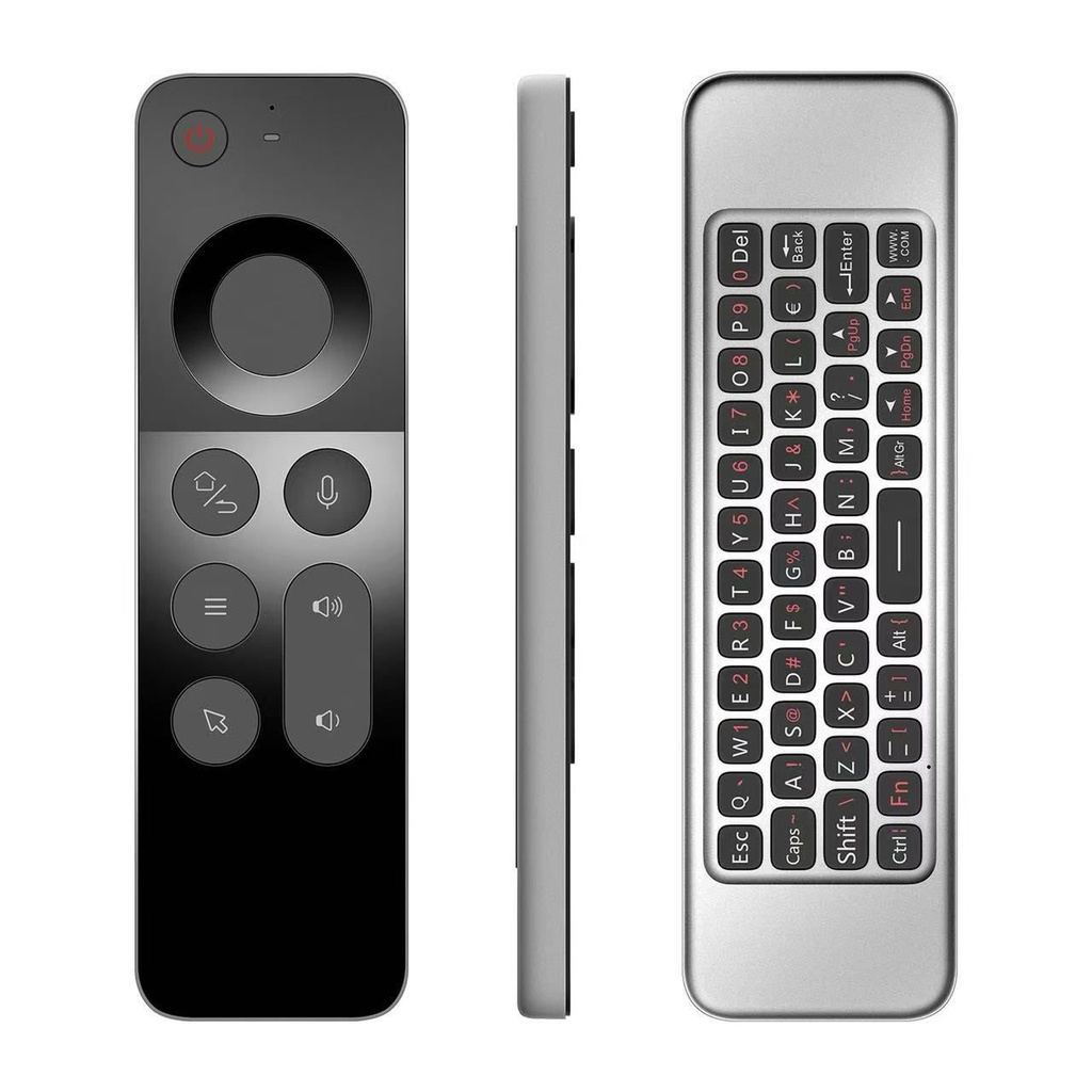 7MD Smart TV Remote Control Slim Compact Voice & Air Mouse Compatible with Smart TV PC Android & More
