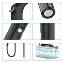 7MD Compact Bidet Sprayer for Travel 2.3L Tank Capacity 800mAh Battery USB Charging IPX6 Waterproof Perfect for Camping & More