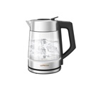 LePresso Multi Temperature Illuminated Glass Kettle 1.7L 50 to 100°C Temp Control Boil Dry Protection Keep Warm Function Quick Heating |LP008||LPCFFM0008-BK|