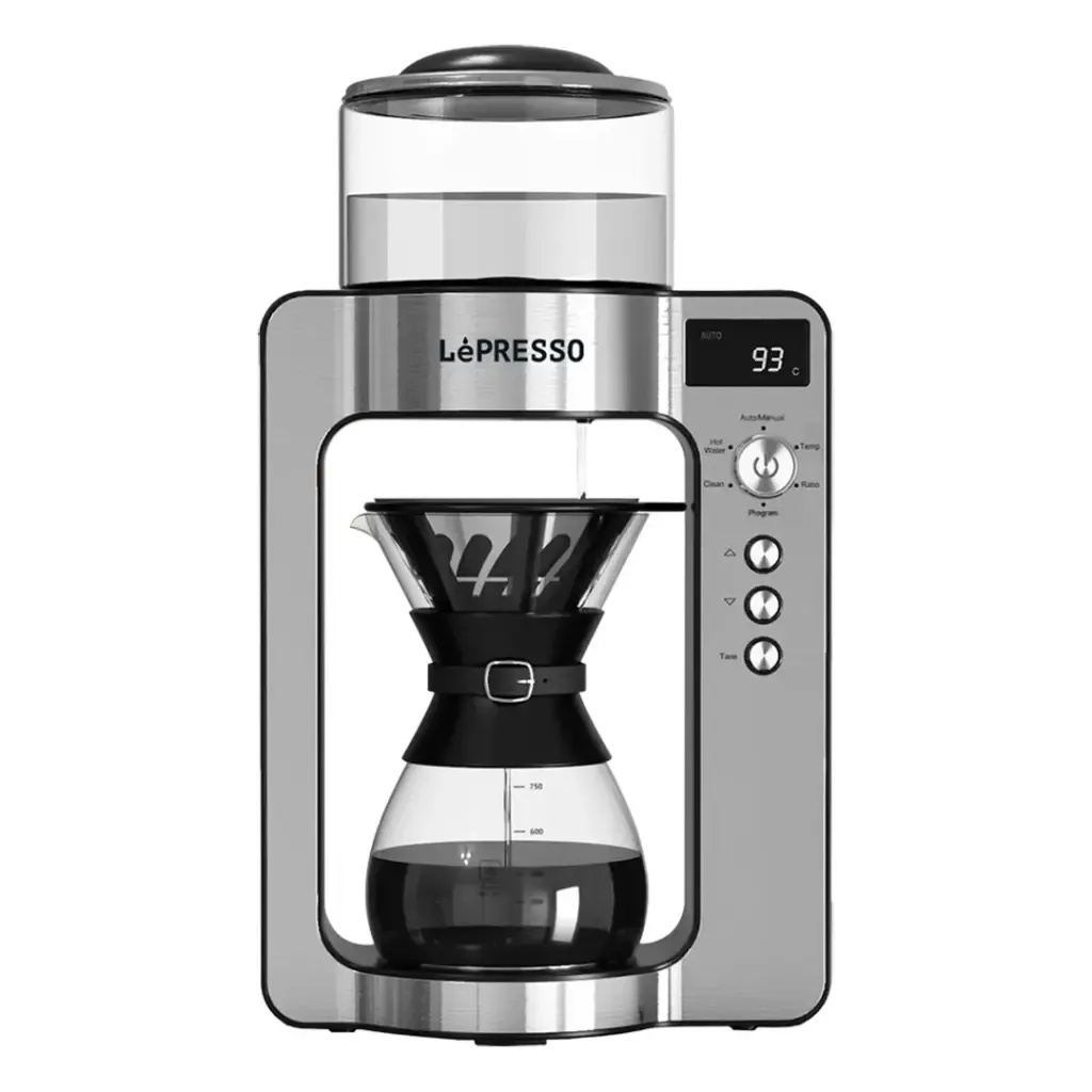Lepresso Artisan Brew Automatic Pour Over Brewing Intelligent Coffee Maker Golden Cup Standard 1L Tank 1500W Smart Brewing
