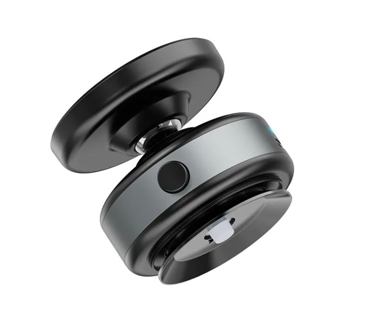 7MD Vacuum Suction Phone Holder Smart Magnetic Mount Type C Charging Port Super Strong Grip Multi Scenario Use