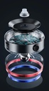 7MD Vacuum Suction Phone Holder Smart Magnetic Mount Type C Charging Port Super Strong Grip Multi Scenario Use