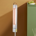7MD Infrared Electric Heater 1500W Instant Heating Waterproof IP65 Free Standing Remote Control Energy Saving Design |7MD-F102|