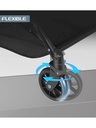 7MD Shopping Cart Foldable Heavy Duty Large Capacity 360° Rotating Wheels Portable Multi Purpose Dolly |FSC-5535B|