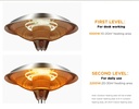 7MD Infrared Heater Instant Heating IP44 Waterproof Safe Energy Efficient Indoor & Outdoor Use