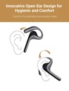 W4 Pro AI Interpreter Earbuds Real Time Translation 40 Languages 93 Accents 3 Mic Noise Reduction High Quality Audio Open Ear Comfort