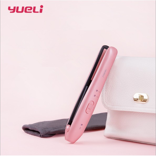 Xiaomi YueLi Black Wireless Mini Hair Straightener/comb Wireless 2500mAh Battery Power Bank LED Indicator for Traveling Mi Home