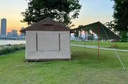 Easy Setup Waterproof Outdoor Oxford Inflatable Camping Tent Spacious 3 4 Person Four Season Quick Inflation Durable 210D Oxford Fabric