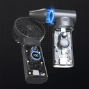 7MD Multi-Functional Powerful Fan Low Noise Dual 5000mAh Batteries Fast Charging Durable ABS Construction |7MD-002|