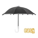 easy Mini Motorcycle Umbrella by 7MD Durable 8 Nylon Ribs Anti Reflective Phone Protection Curved Handle  Universal Phone Holder Compatibility Sunshade & Rainproof Design