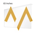 7MD Package Contains 1 x 7MD 65'' Ultra Clear Screen Protector 1 x 7MD 65'' 4K UHD QLED Smart TV and 1 x 7MD TV Stand with Mount for 32"-65" TVs