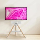 7MD Package Contains 1 x 7MD 65'' Ultra Clear Screen Protector 1 x 7MD 65'' 4K UHD QLED Smart TV and 1 x 7MD TV Stand with Mount for 32"-65" TVs