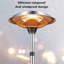 7MD Infrared Heater Instant Heating IP44 Waterproof Safe Energy Efficient Indoor & Outdoor Use