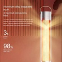 7MD Infrared Electric Heater 1500W Instant Heating Waterproof IP65 Free Standing Remote Control Energy Saving Design |7MD-F102|