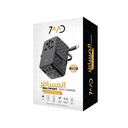 7MD Multiport Fast Charger GAN III Technology 85W USB C USB A Fast Reliable Multi Device Charging for Laptops Phones Tablets & More |7MD-Q1|