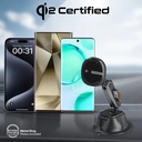 Promate FlexiGrip™ 15W MagSafe Compatible Qi2 Wireless Charger