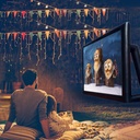 Inflatable Projector Screen Outdoor Screen With | 1.5 * 2.75m | Screen size &  | 2.4m * 3.9m | Outer Frame Size
