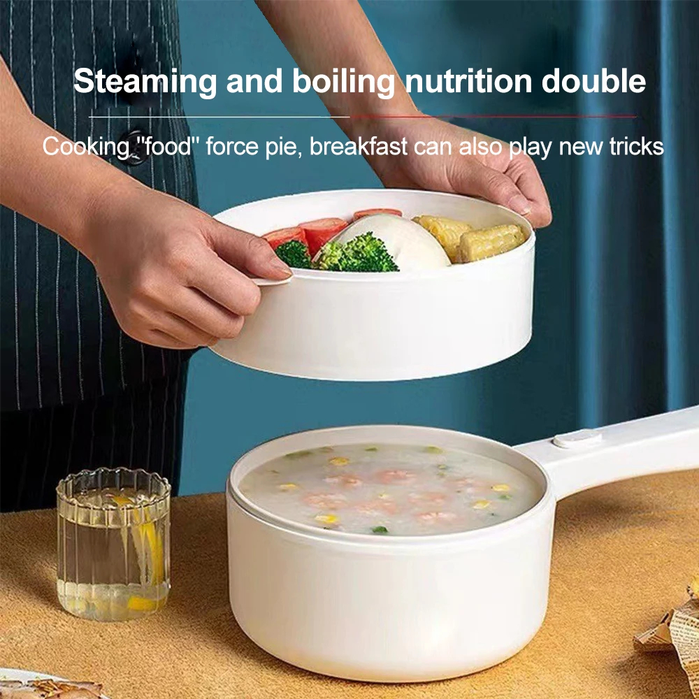 BT Electric Pot 1200W Multi-Functional Cooking Pot 2.0L Capacity Adjustable Heat Levels Delay Start & Keep Warm Function |BT-01|