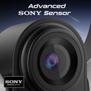 Promate 2K Ultra-HD Webcam with Built-in Mic & Ring Light and detachable Tripod |VistaCam|